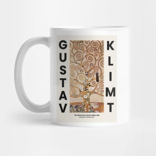 Gustav Klimt The Tree Of Life Exhibition Mug